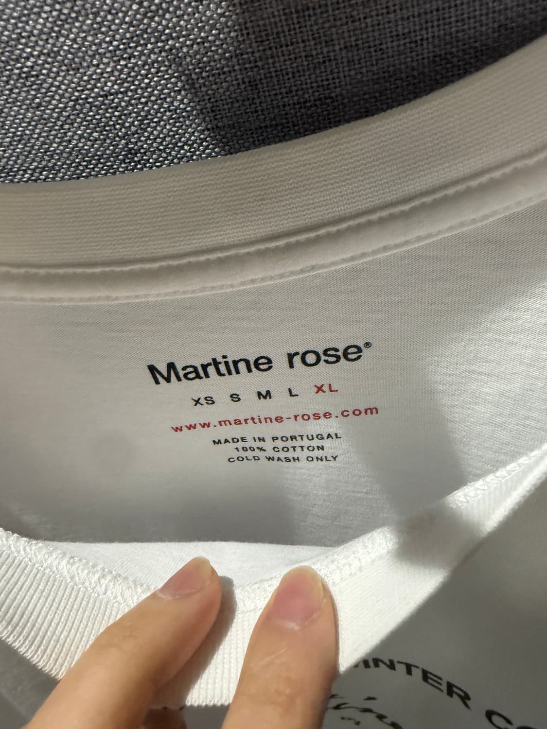 마틴로즈 반팔 티셔츠 상품이미지3