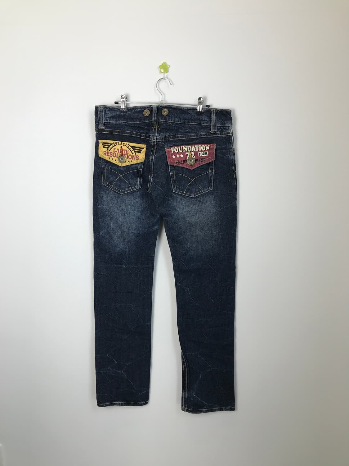 Jpn Y2K Patchwork Embroidered Pants 상품이미지7