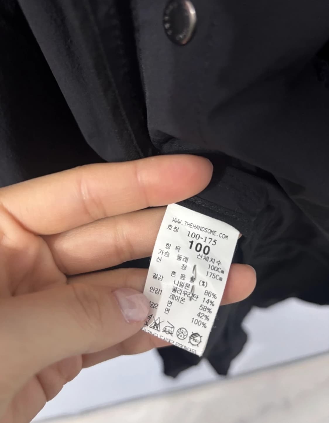  TIME 타임 젠틀 블랙 코트 100 상품이미지7