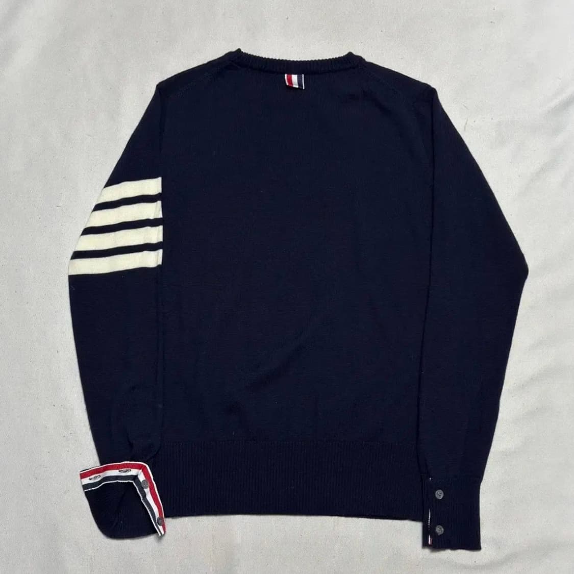 톰브라운 네이비 울 니트 상품이미지4