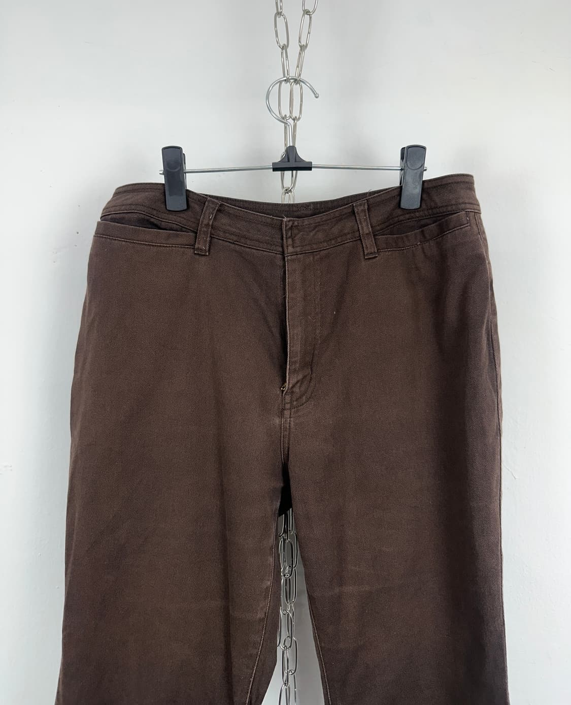 Flare Dark Brown Pants 상품이미지6
