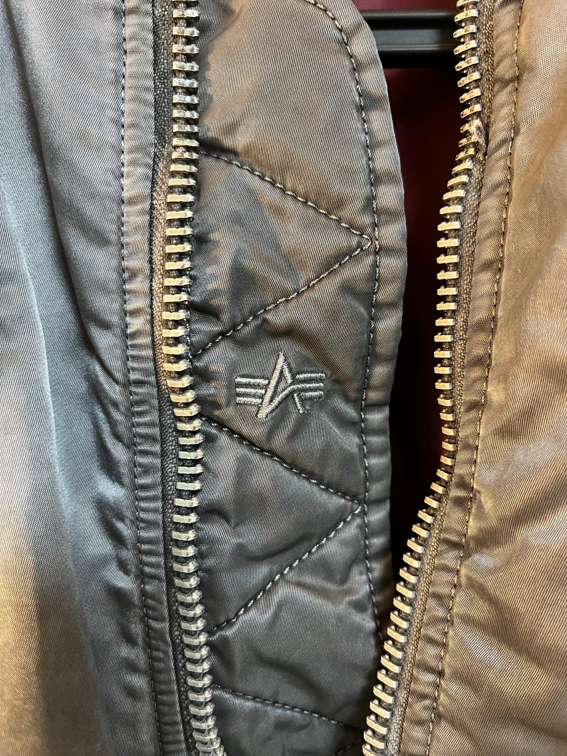 알파인더스트리 배틀워싱 아폴로 MA-1 항공점퍼 M 상품이미지4