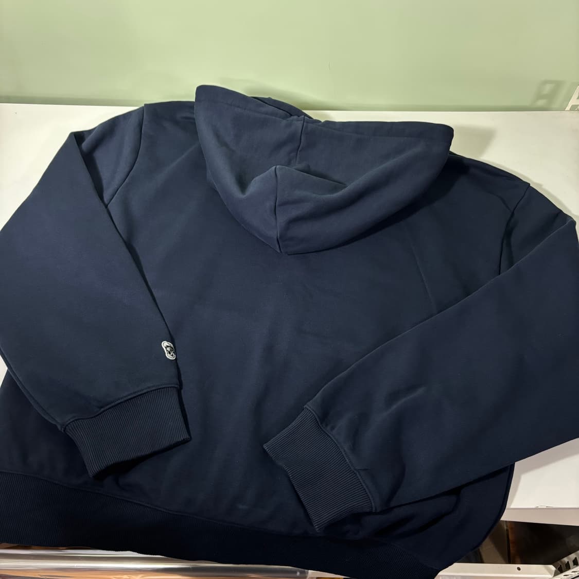L 마인드브릿지 유스 네이비 투웨이 스웻후드집업 상품이미지3