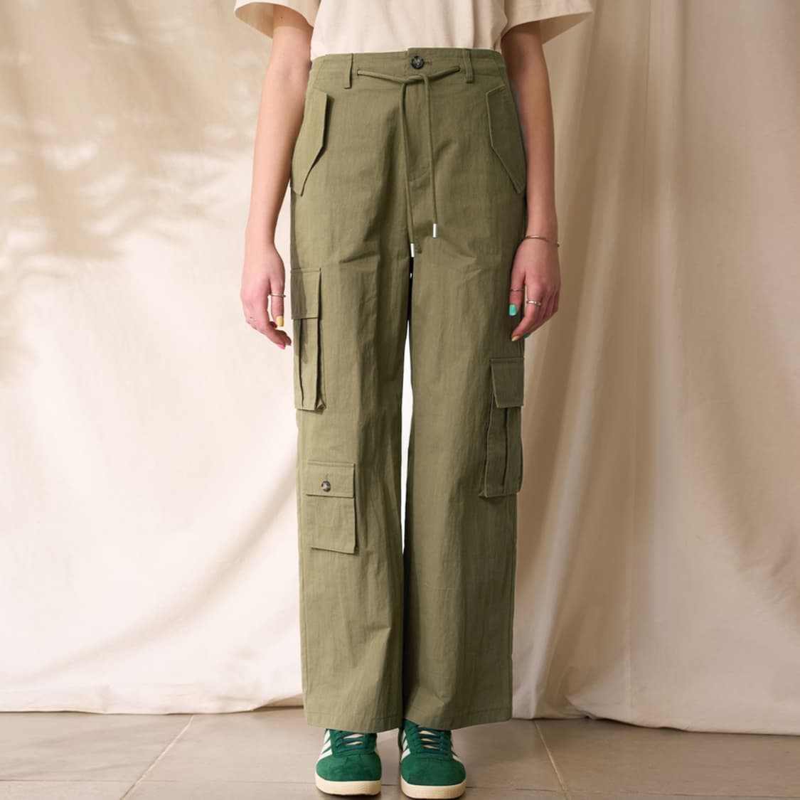 로브로브(LOVLOV) 캠퍼스 카고팬츠 55 새상품 상품이미지3