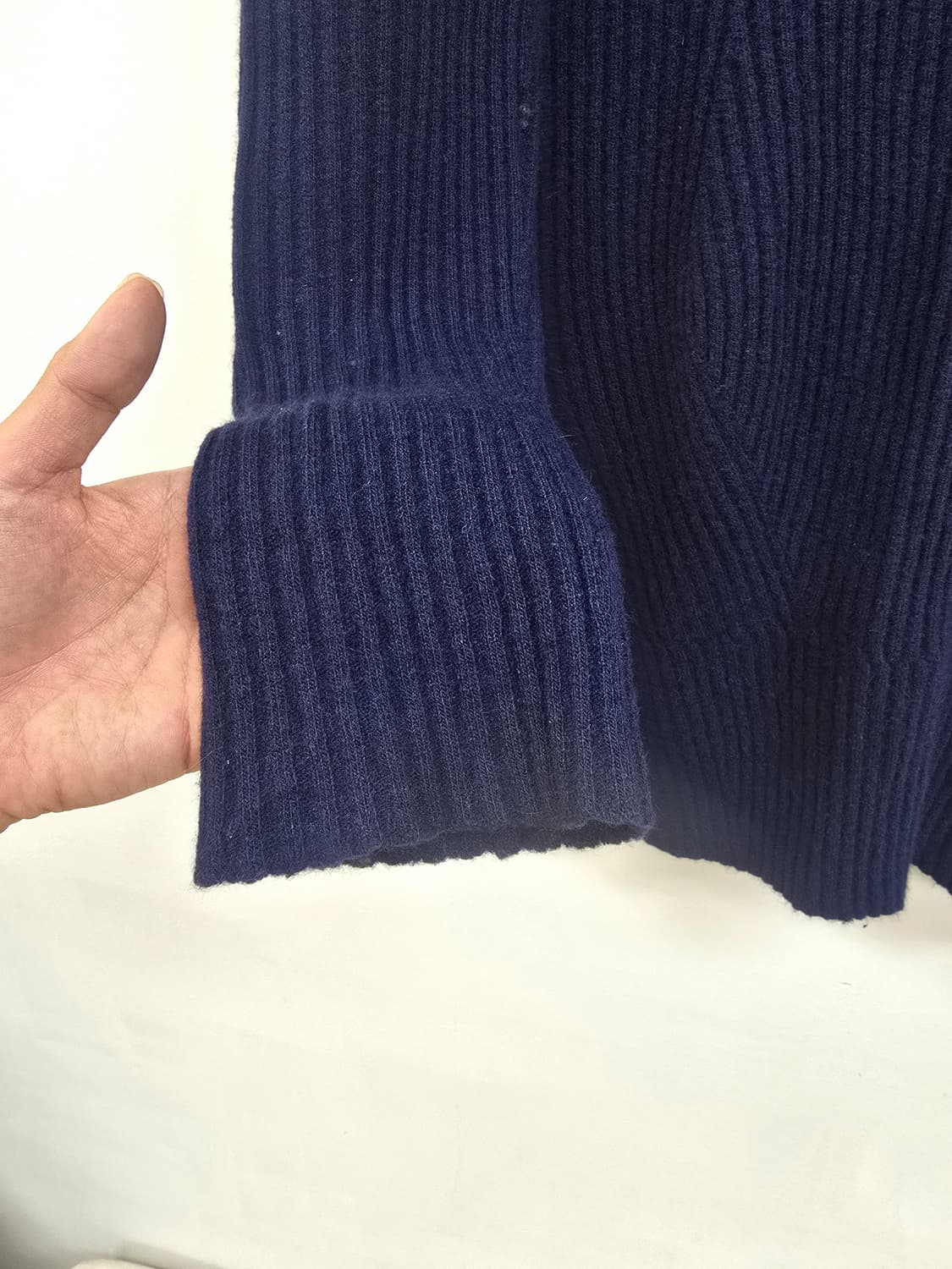 한섬 타임 양모+앙고라 패턴 겨울 니트 상품이미지4