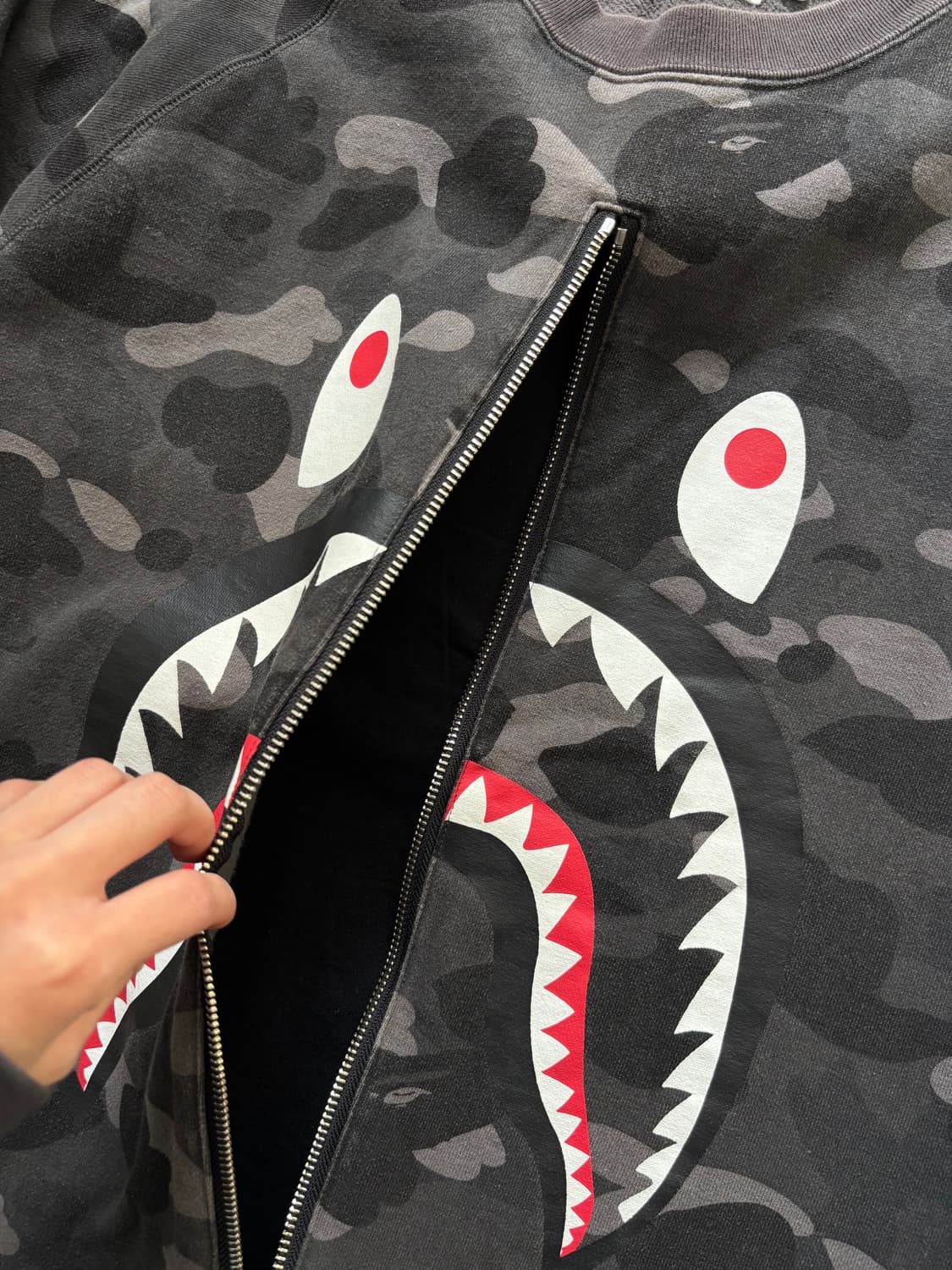 Bape 베이프 시티 카모 샤크 크루넥 스웻셔츠 상품이미지9
