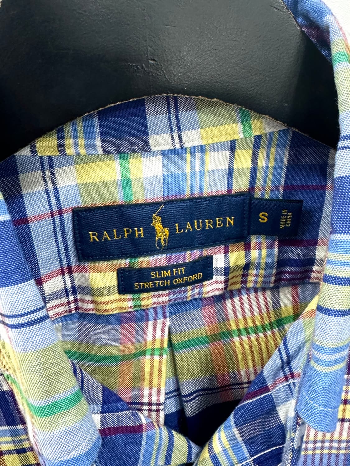 폴로 랄프로렌 멀티컬러 체크 셔츠 S 상품이미지4