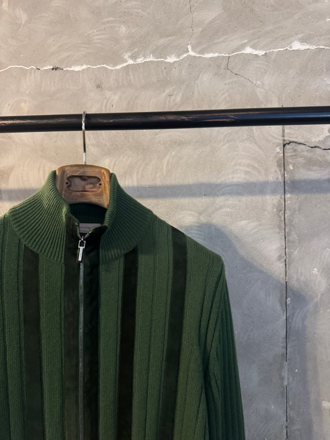 에르메네질도 제냐 짚업 니트 100 상품이미지6