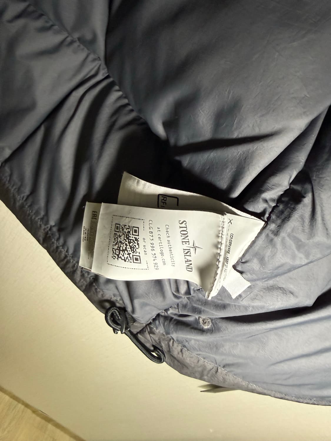 [L] 스톤 아일랜그 40223 크링클랩스 다운 재킷 다크그레이-21FW 상품이미지6