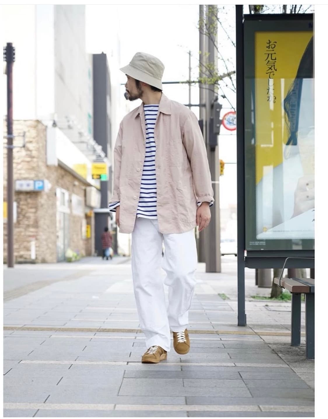 코모리 코튼 워크자켓 3사이즈 상품이미지7