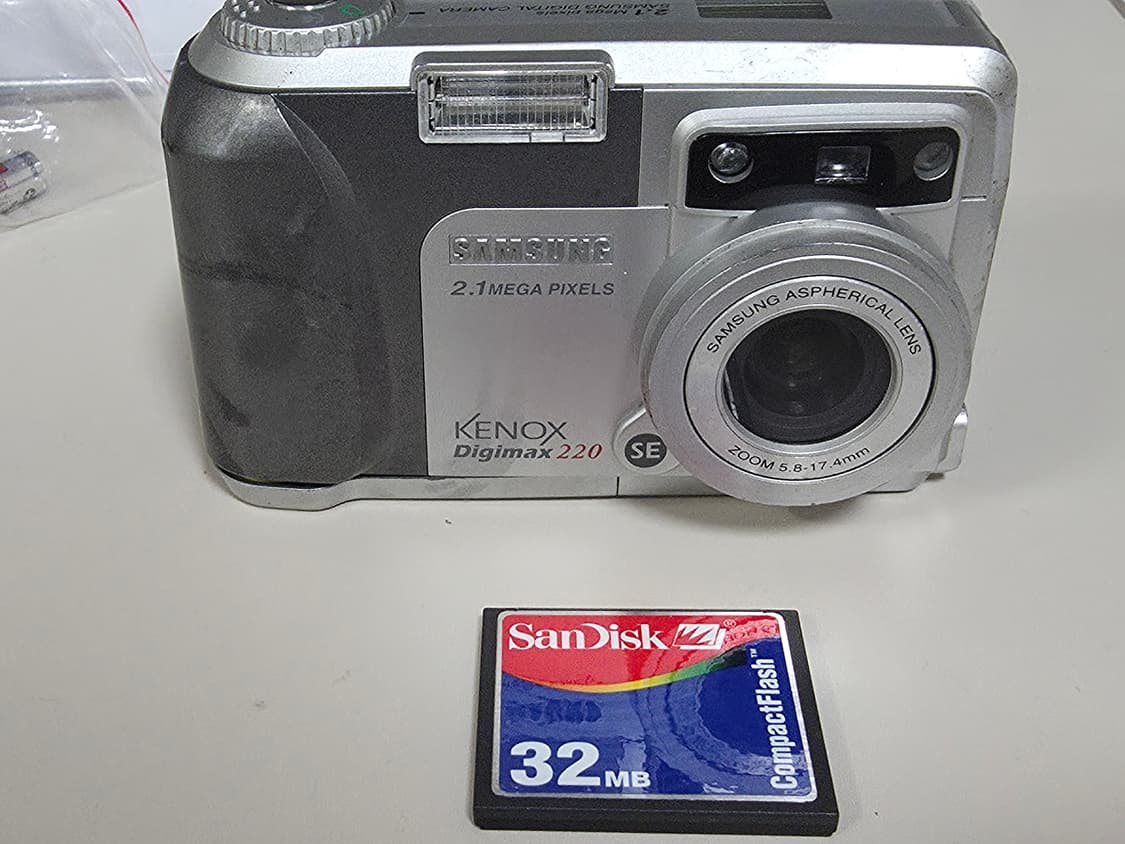 삼성 디지맥스 220SE 빈티지 디지털카메라 상품이미지9