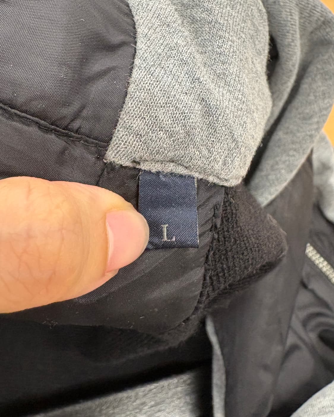 에르메네질도 제냐 스포츠 블랙 울 나일론 집업 자켓 상품이미지9