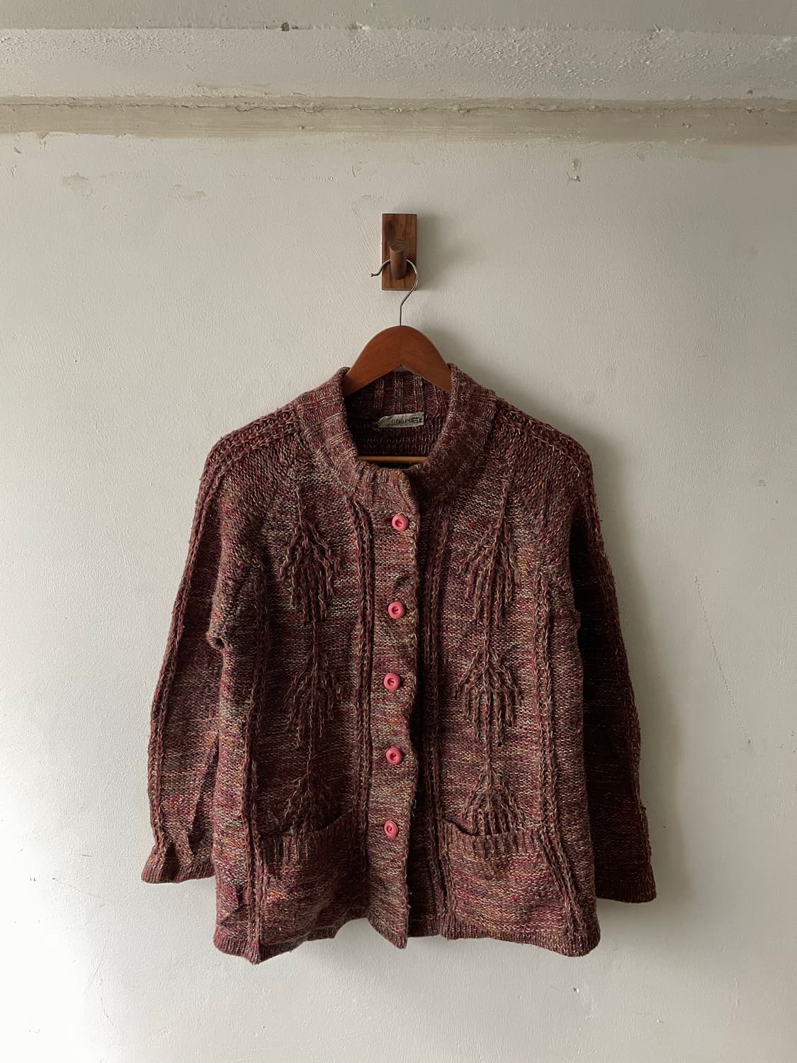 JPN Vintage Wool Knit Cardigan 상품이미지2