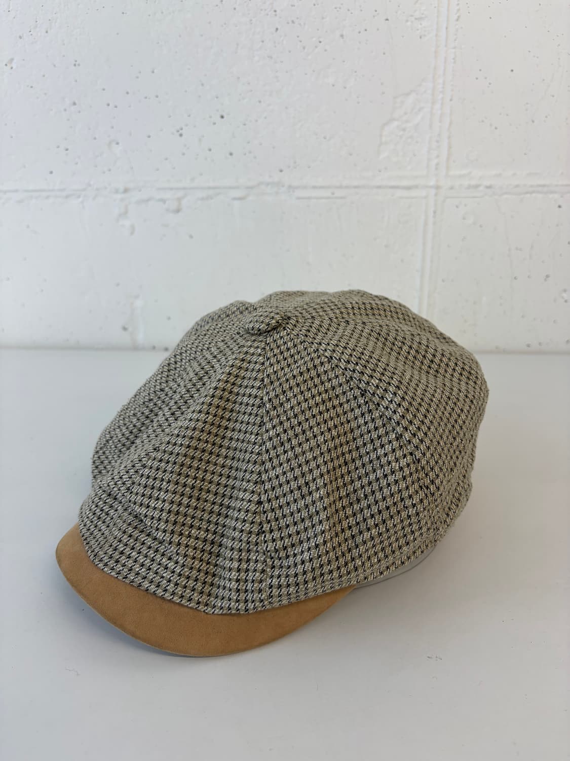 STETSON 스텟슨 하운드체크 스웨이드 뉴스보이캡 빵모자 베레모 벙거지 상품이미지1