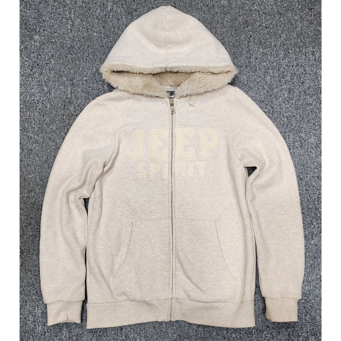 JEEP 지프 패치 스펠로고 Y2K 후드퍼 후드집업 S 상품이미지1