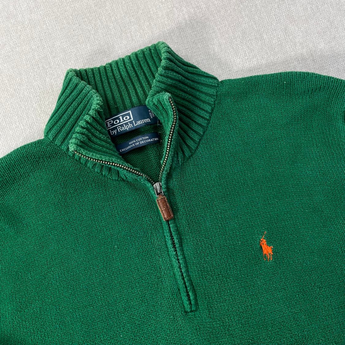 100 폴로랄프로렌 반집업 니트  상품이미지2