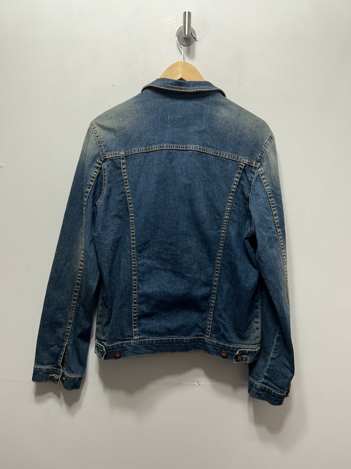 자라 맨 남성 데님 청자켓 상의 L 상품이미지2