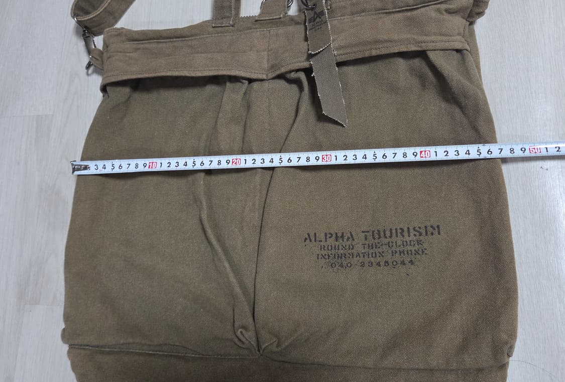 (착샷) 알파인더스트리 헬멧백 워크웨어 숄더백 상품이미지6