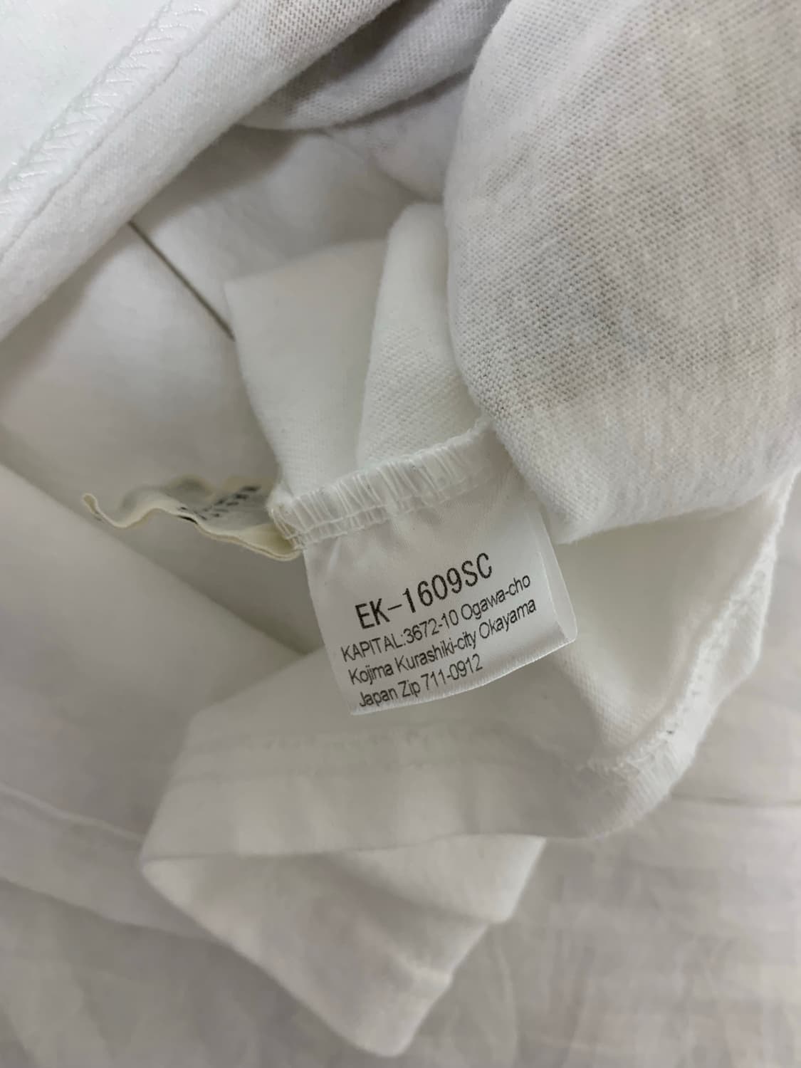 캐피탈 콘초 반팔티셔츠 S 상품이미지4