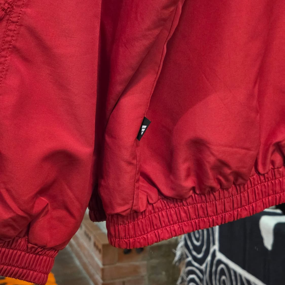 아디다스 00S 올드스쿨 레드 바람막이 자켓 상품이미지7