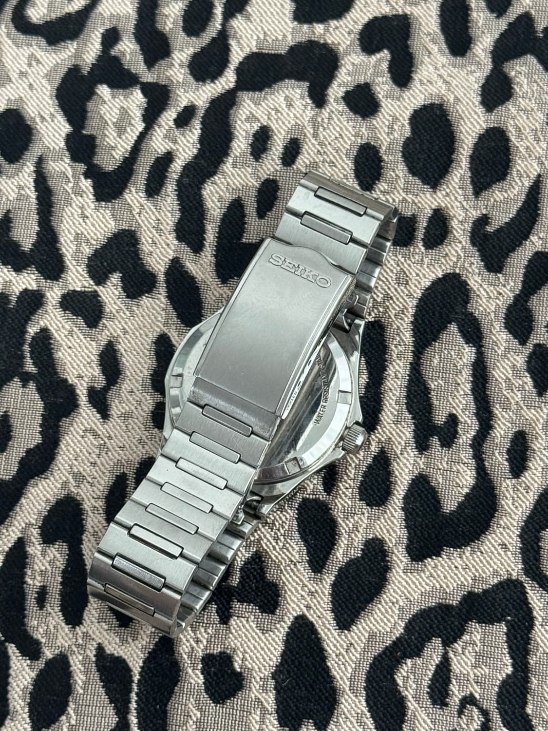 80s 빈티지 세이코 실버웨이브 쿼츠 상품이미지7