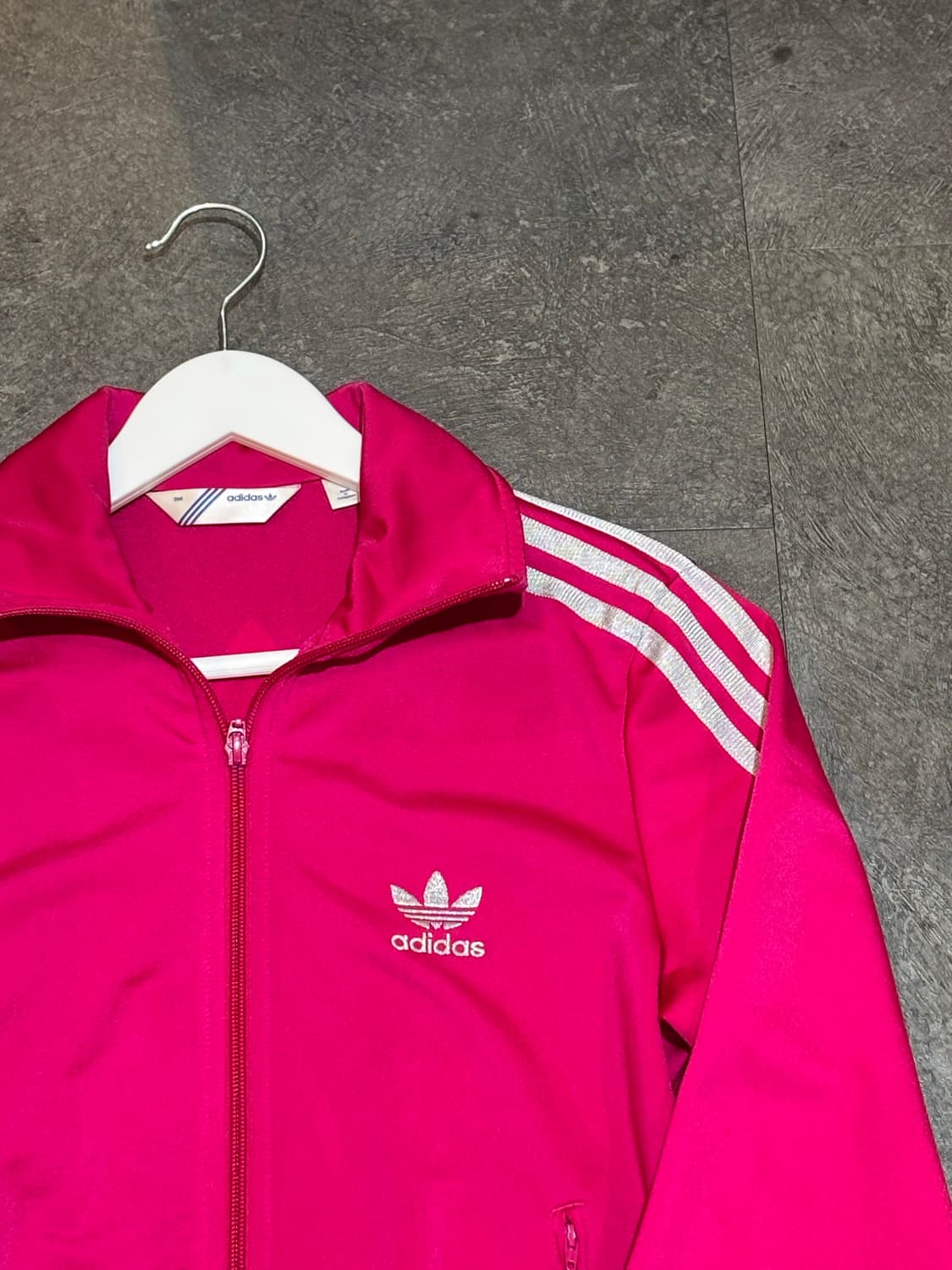 아디다스 파이어버드 여성 빅로고 져지 핑크 85사이즈 상품이미지4