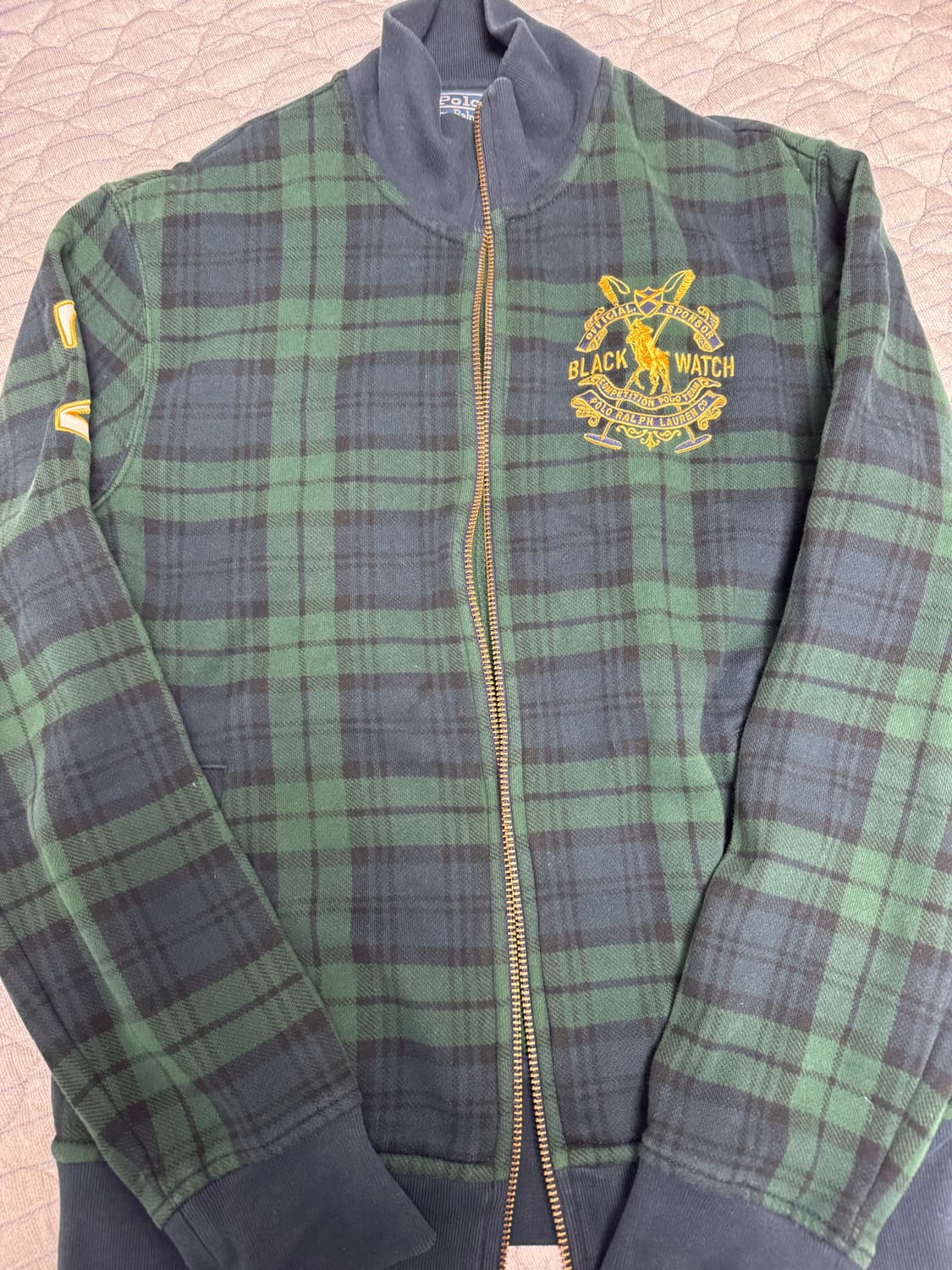 폴로 블랙와치 면자켓 상품이미지1