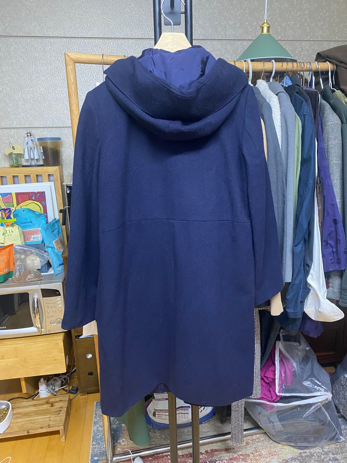 Paul Smith 네이비 떡볶이 코트 상품이미지4