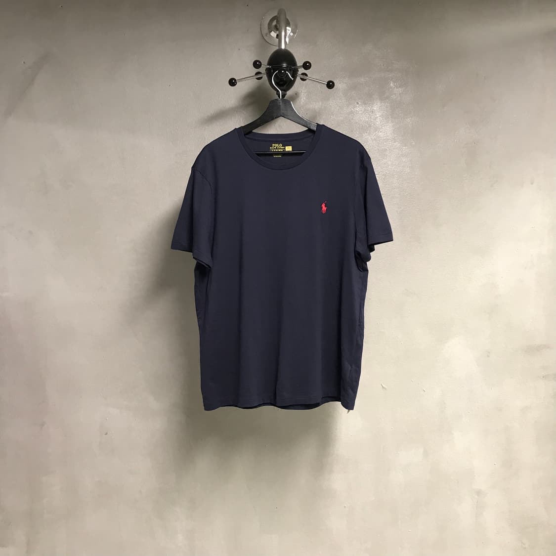 폴로 랄프로렌 QR 반팔 티셔츠 네이비 XL 상품이미지1