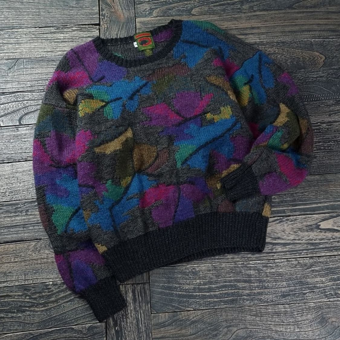 [USA] 아메리칸빈티지 에수닉 패턴 루즈핏 니트 M18412 상품이미지1