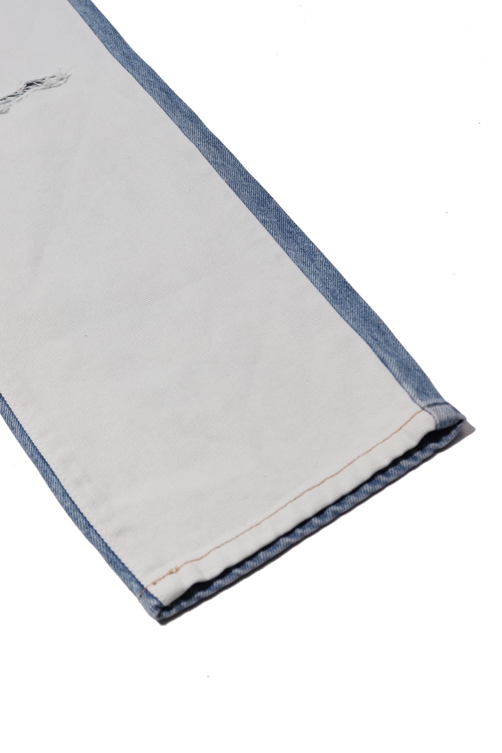 MMIC 미사용 배색 데님 팬츠 size S/32 상품이미지4