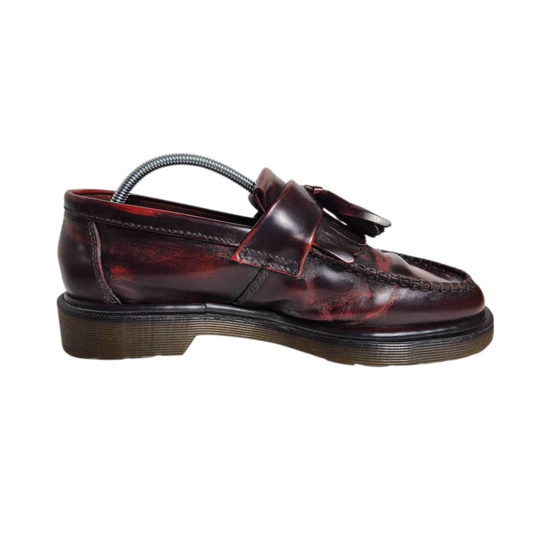 250-255) Dr.martens 닥터마틴 아드리안 테슬 로퍼 버건디 상품이미지4
