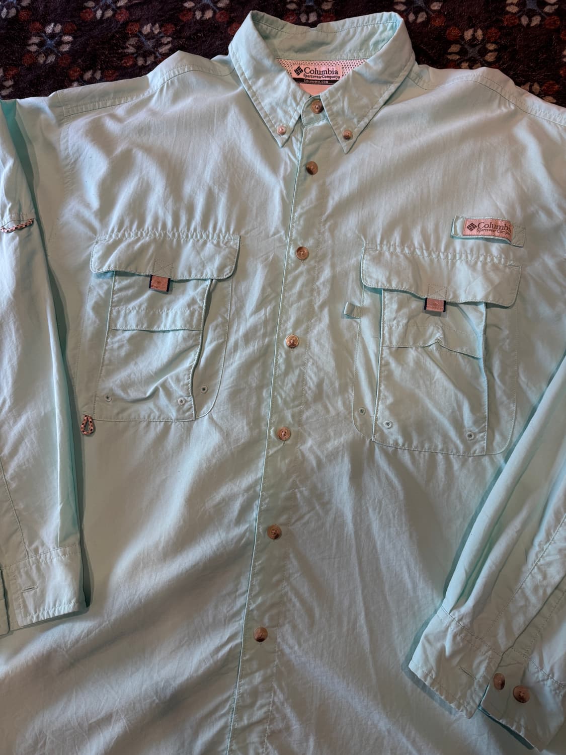 콜롬비아 피싱셔츠 상품이미지2