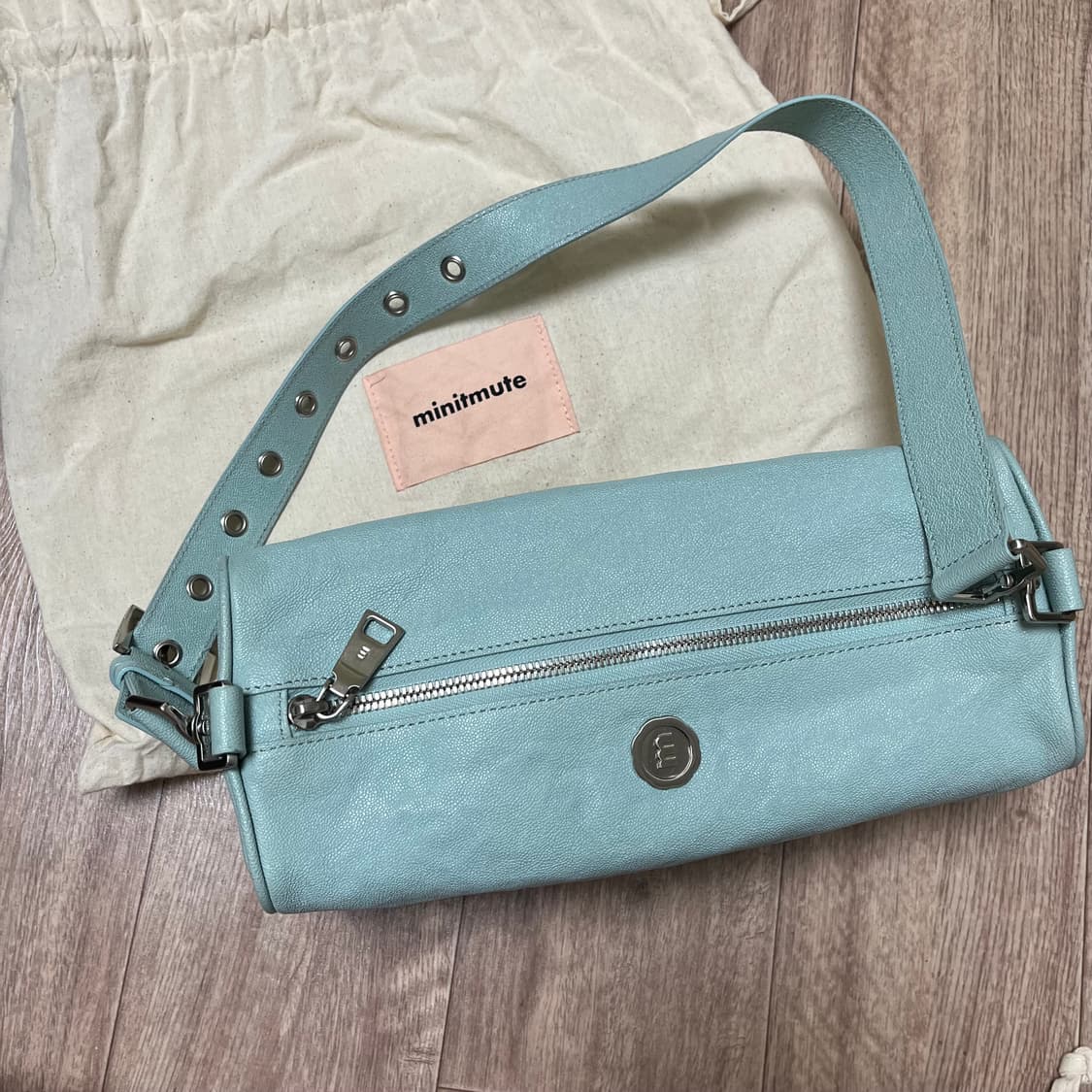 미닛뮤트 브렛백 캐비어 블루 + 이너백 포함 상품이미지1