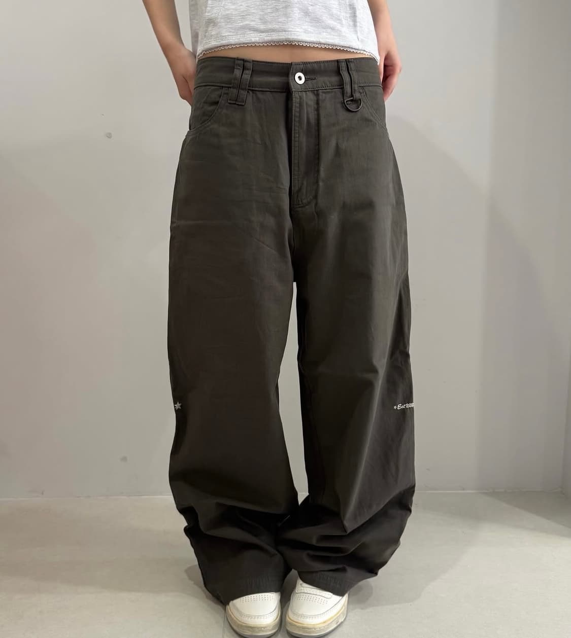 aeae 치노 팬츠 블랙 상품이미지3