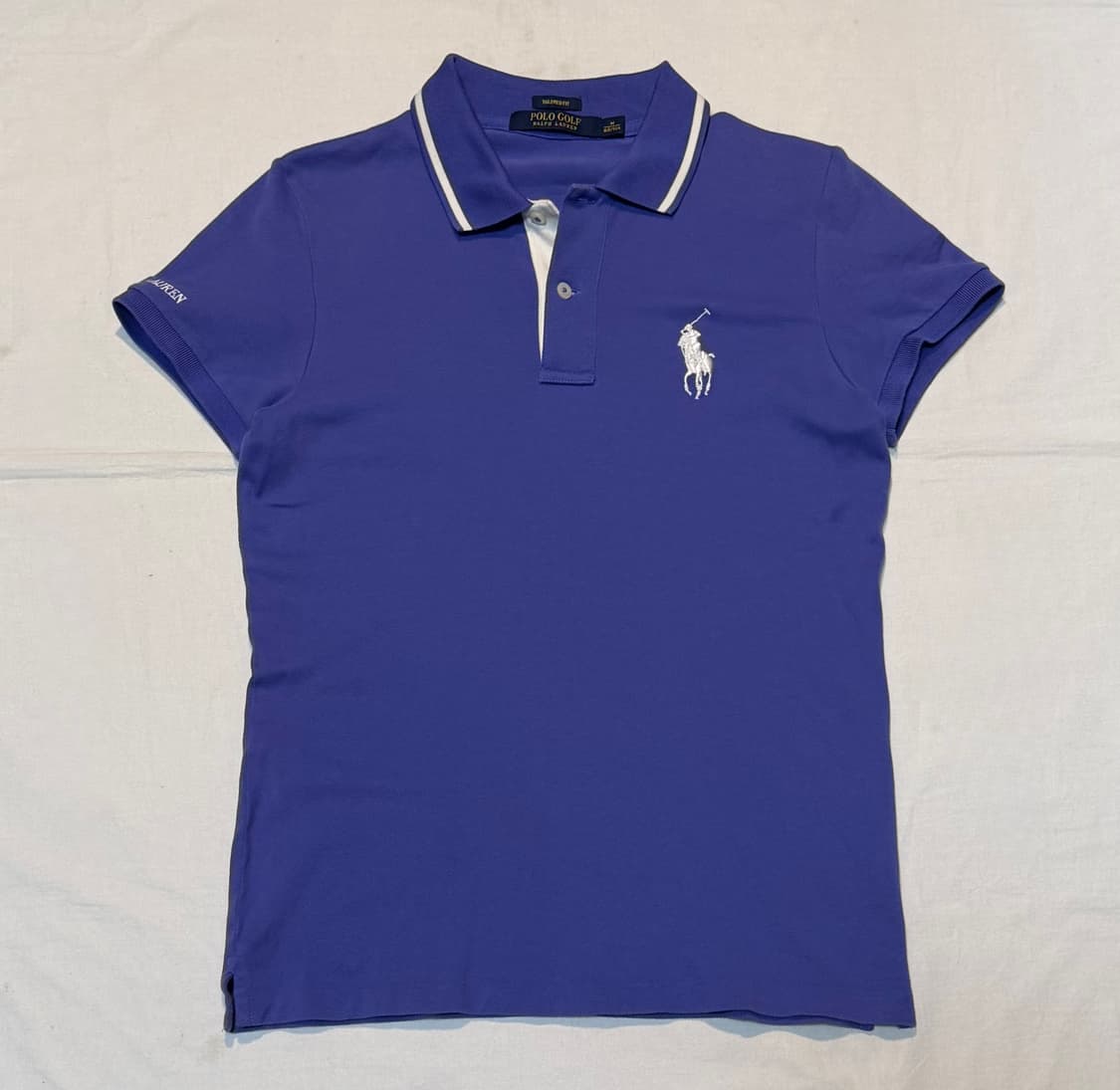 폴로 랄프로렌 빅포니 치프키프 딱붙핏 카라티 퍼플 상품이미지1