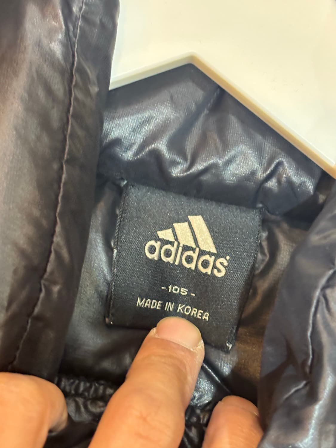 아디다스 올드스쿨 구스다운 경량패딩 105사이즈 상품이미지5
