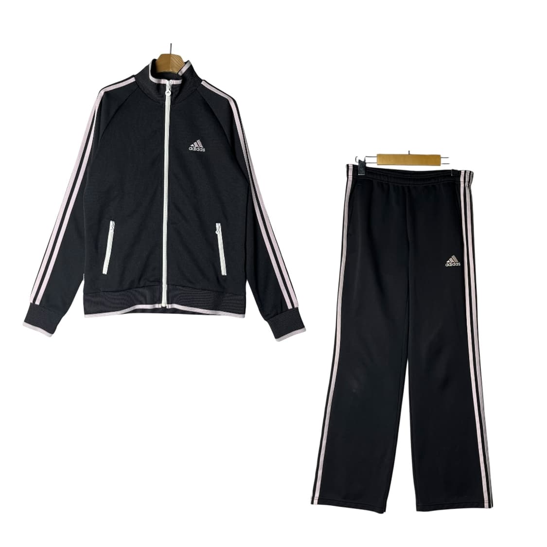 [Adidas] 아디다스 블랙핑크 트랙탑 셋업 (블랙×핑크) 상품이미지1