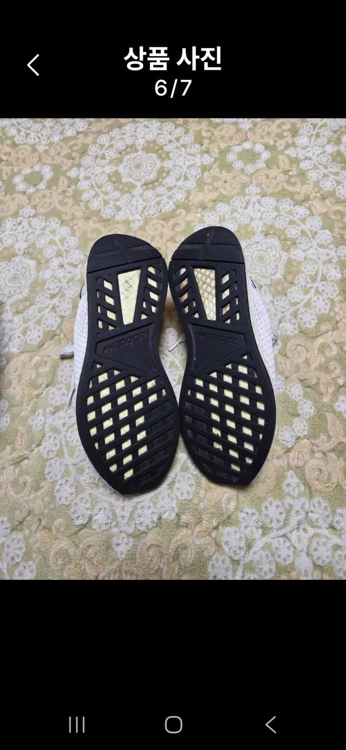 아디다스 경량 운동화 화이트265 상품이미지6