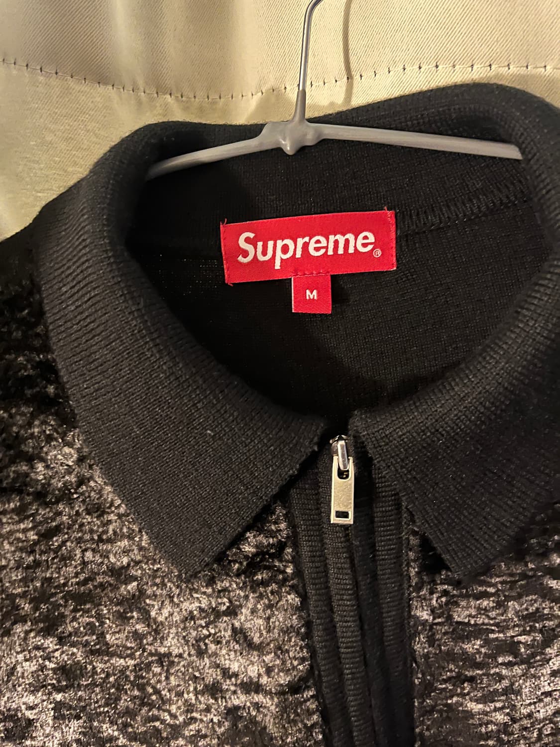 슈프림 supreme faux fur zip-up cardigan (M) 상품이미지2