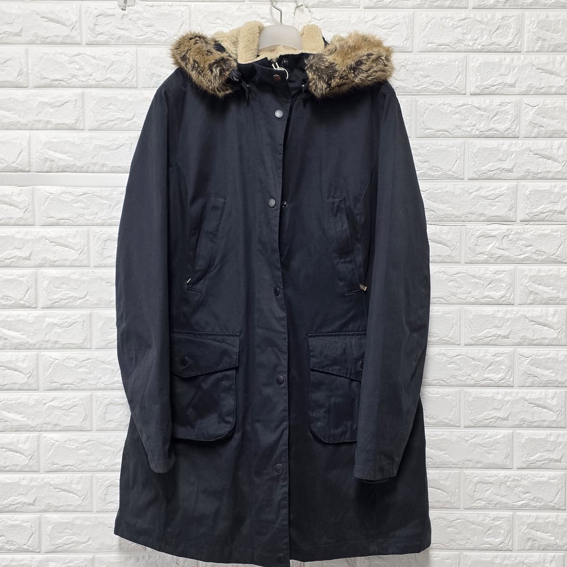 택포// 바버 비드넬 야상 점퍼 M 상품이미지1