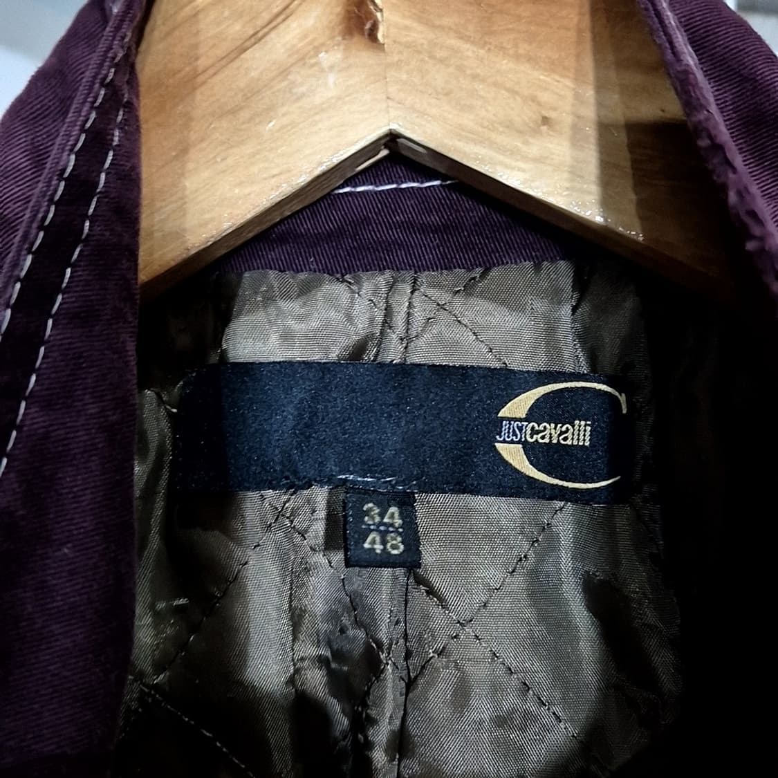 Cavalli 스티치 벨크로 자켓  상품이미지5