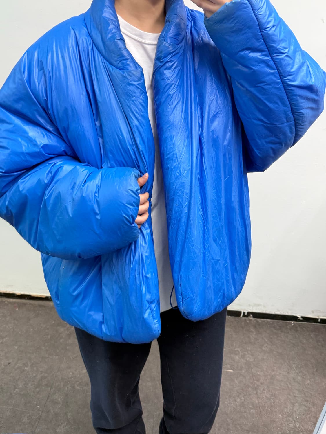 [XL] 이지갭 라운드 블루 패딩 상품이미지2