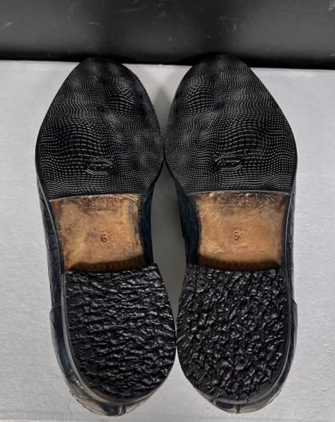 GUCCI 구찌 홀스빗 로퍼(크로커다일 스킨-악어가죽)6사이즈-해외발송 상품이미지7