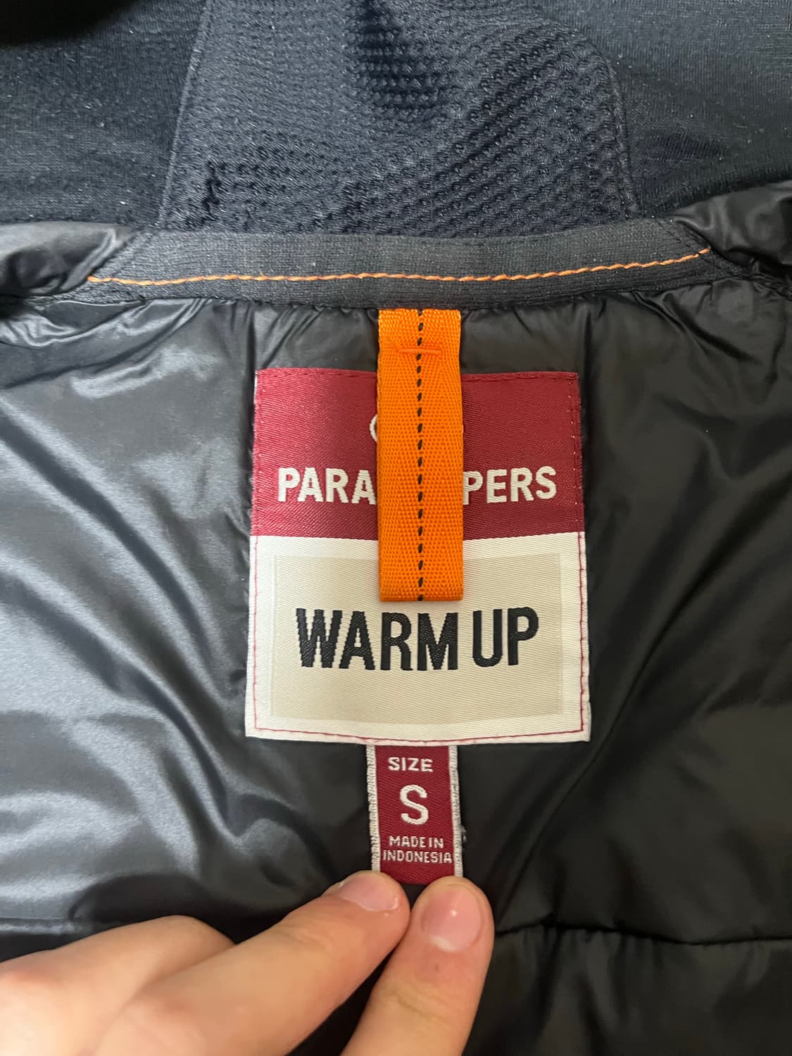 파라점퍼스 경량패딩 23fw 제이든 m 블랙 니트패딩 상품이미지3