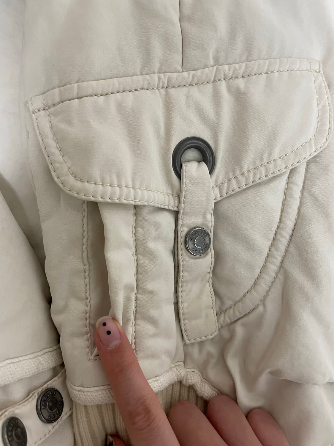 Egoist 에고이스트 하이넥 쇼트 자켓 갸루 펑크 상품이미지5