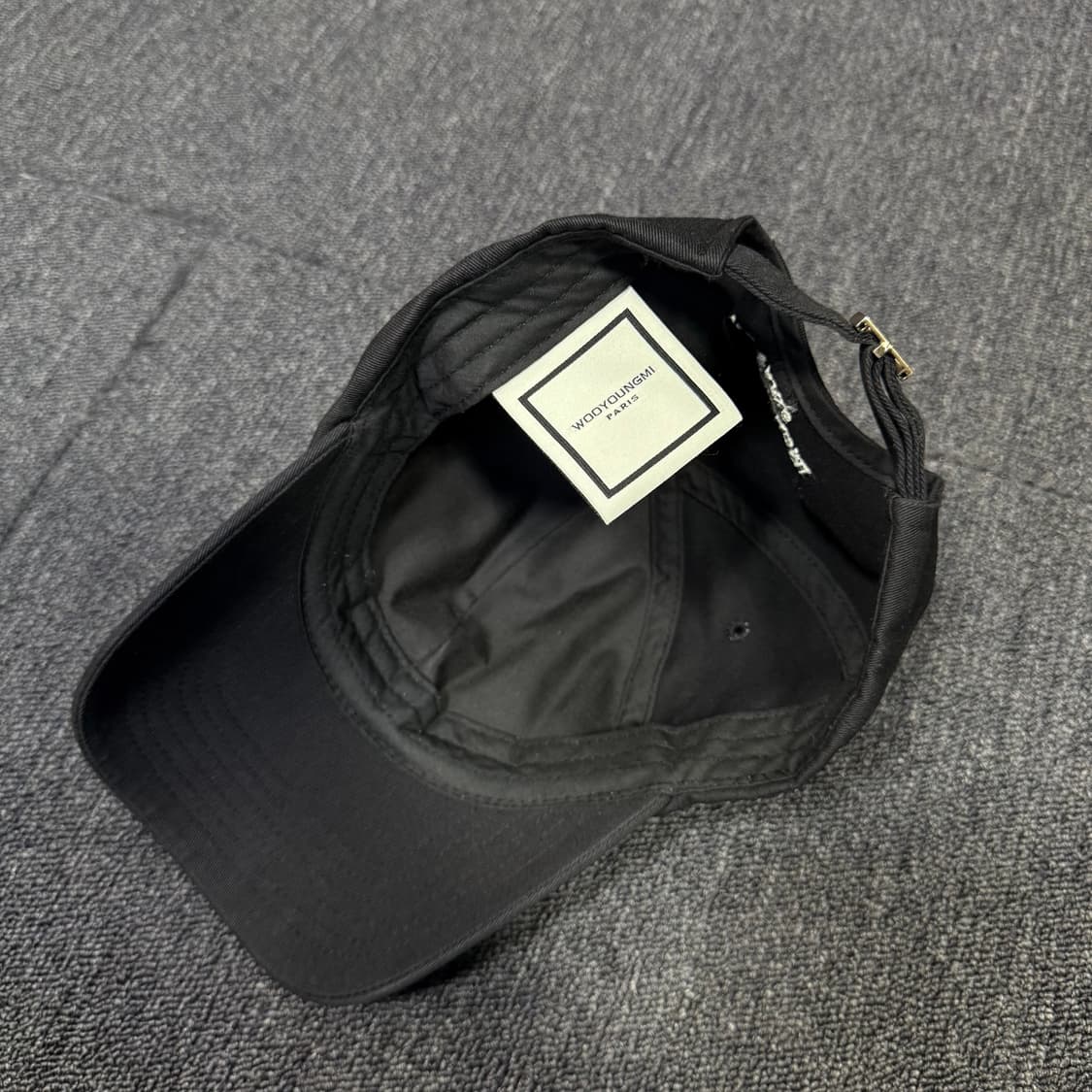 우영미 WYM 로고 볼캡 모자 상품이미지8
