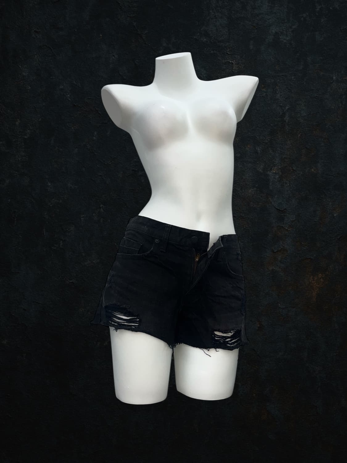 black denim shorts 상품이미지1