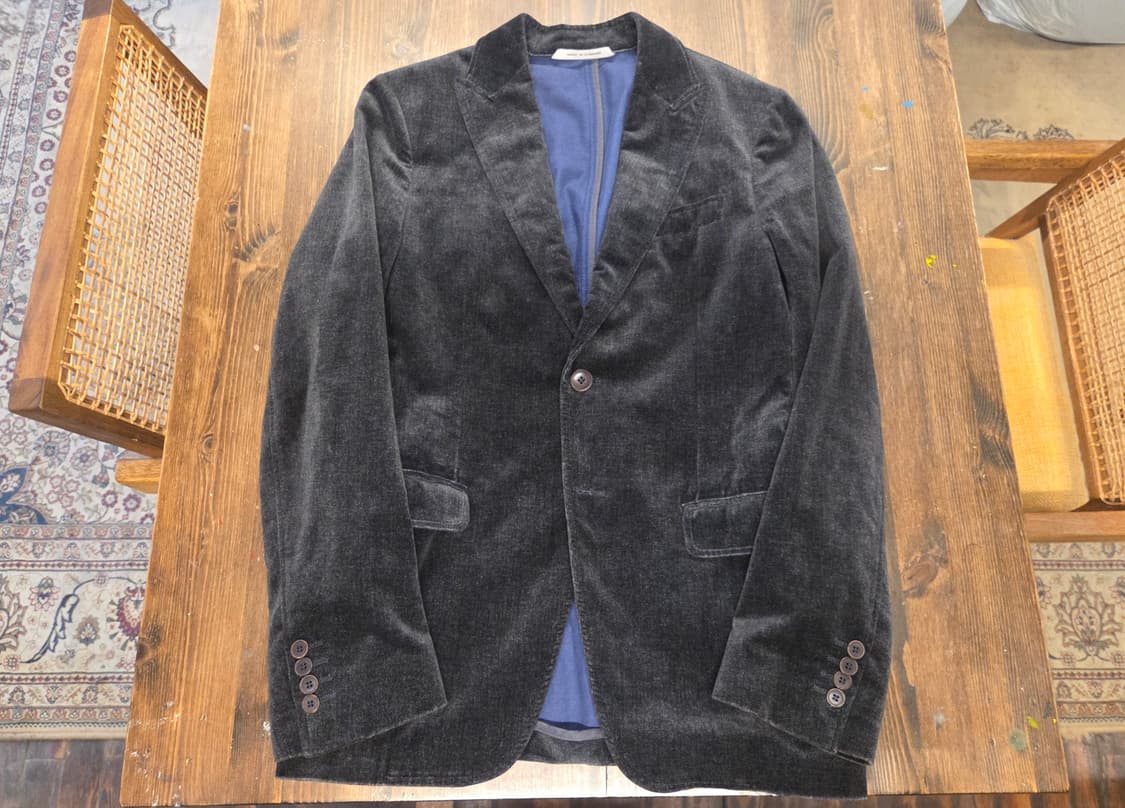 아르마니 꼴레지오니 벨루어자켓 상품이미지9