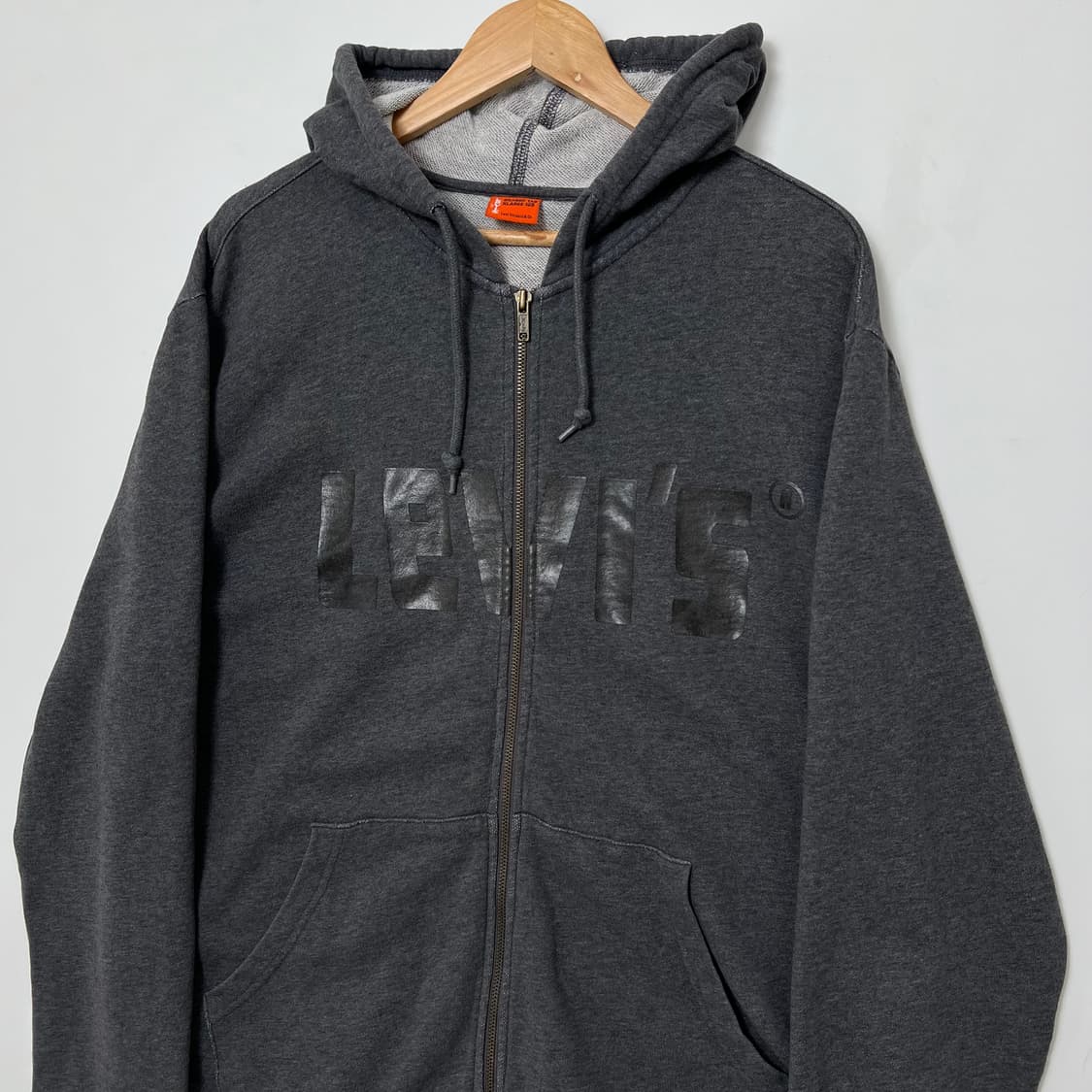 Levis 리바이스 오렌지탭 아치로고 후드집업 상품이미지3